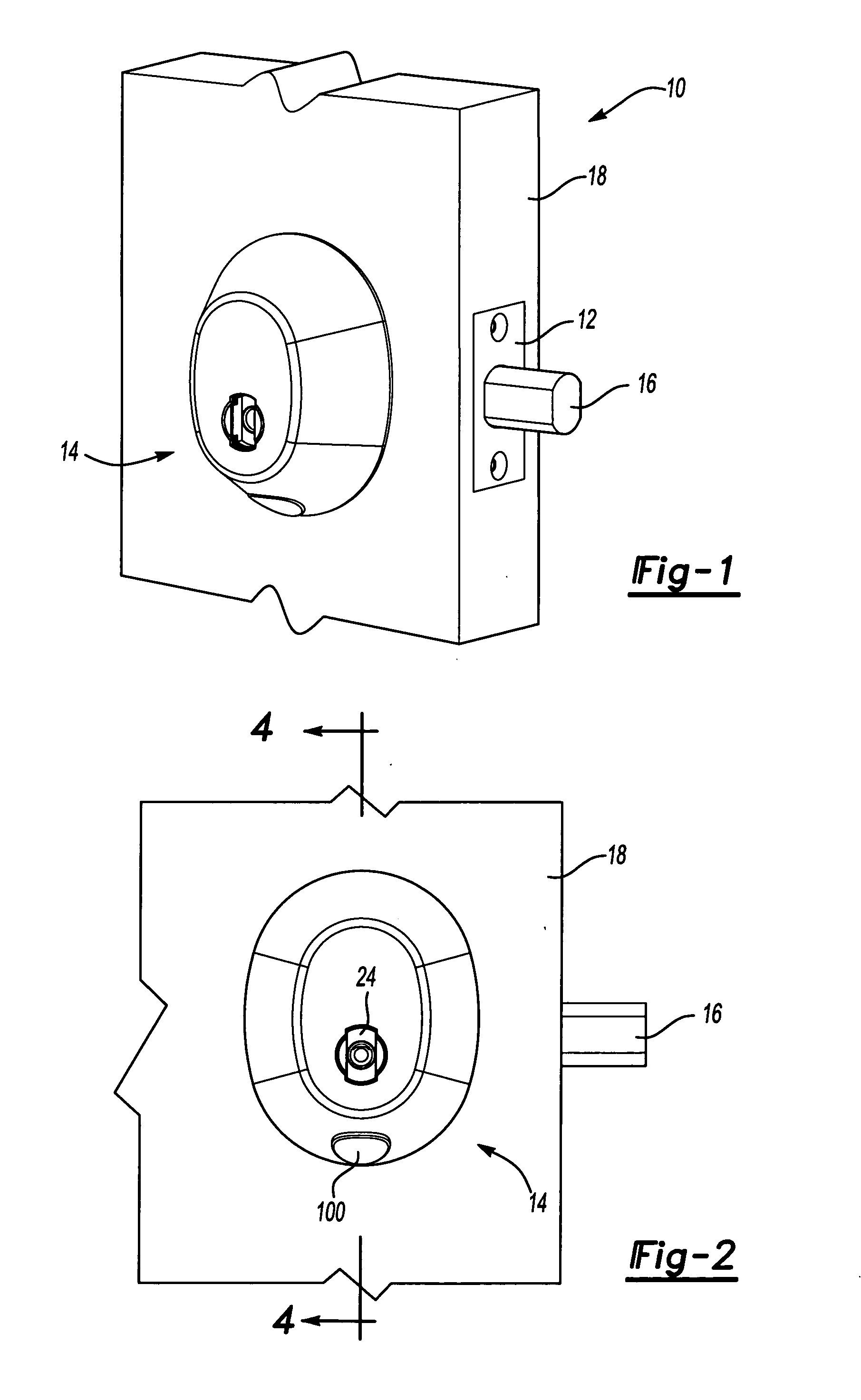 Door lock with RFID key