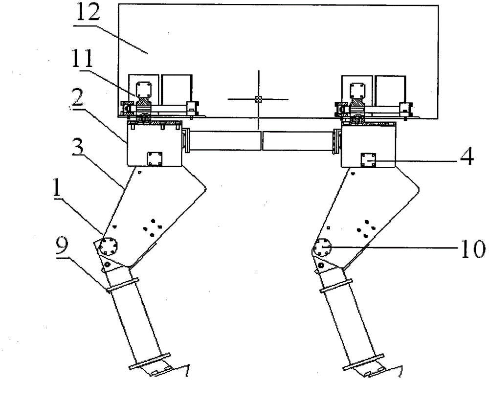 Leg joint for quadruped robot