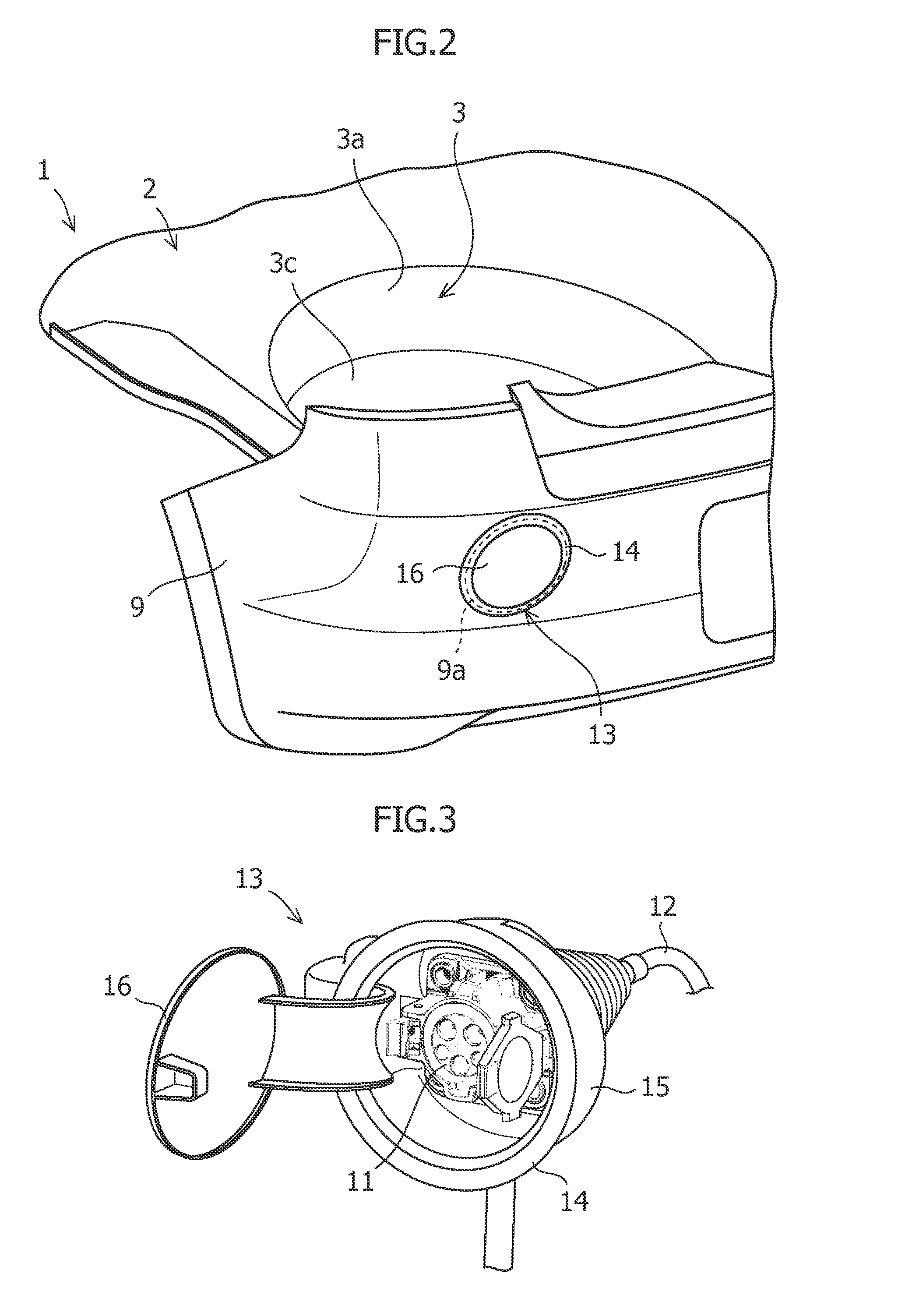 Installation structure for charging equipment in rear vehicle body