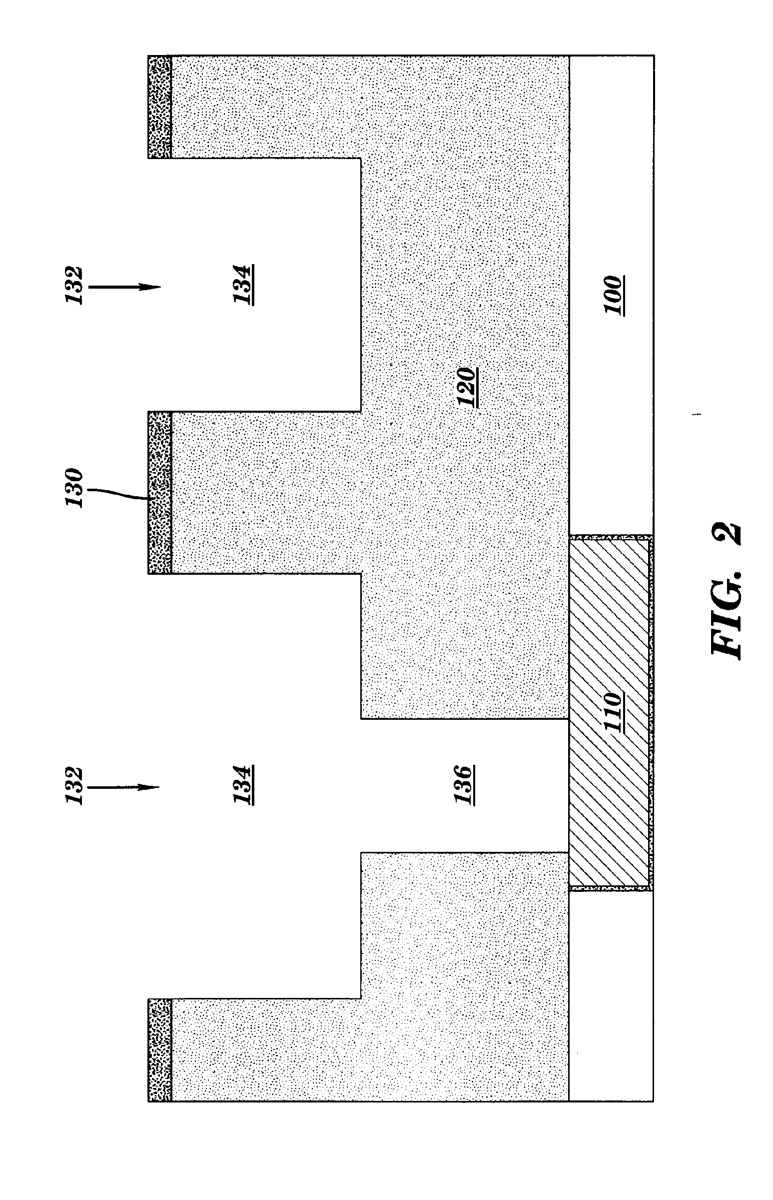 Gas dielectric structure forming methods