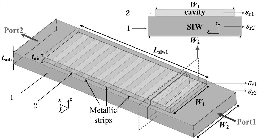 A bandwidth-controllable millimeter-wave filter based on plasmons