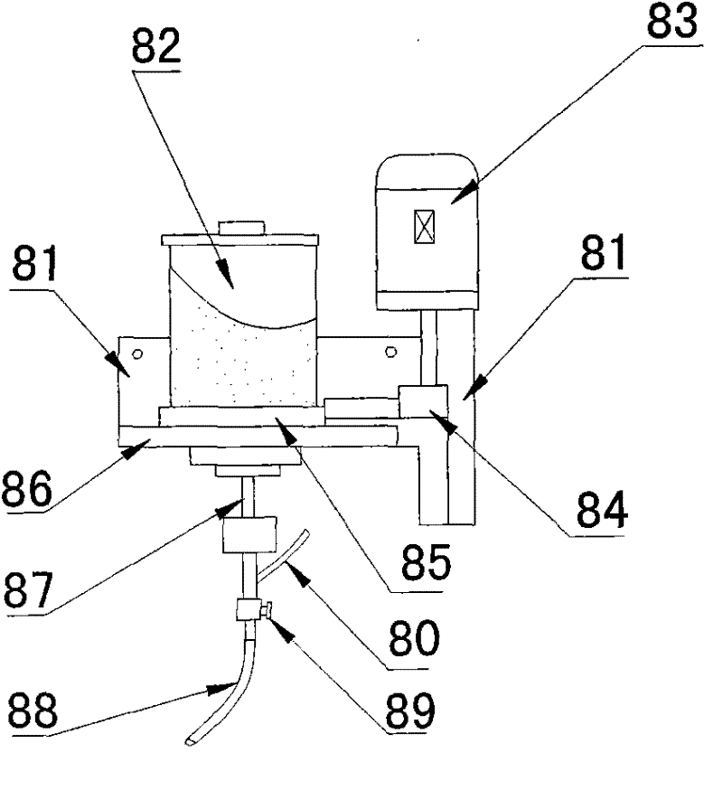 Overlaying equipment of drilling tool for petroleum extraction