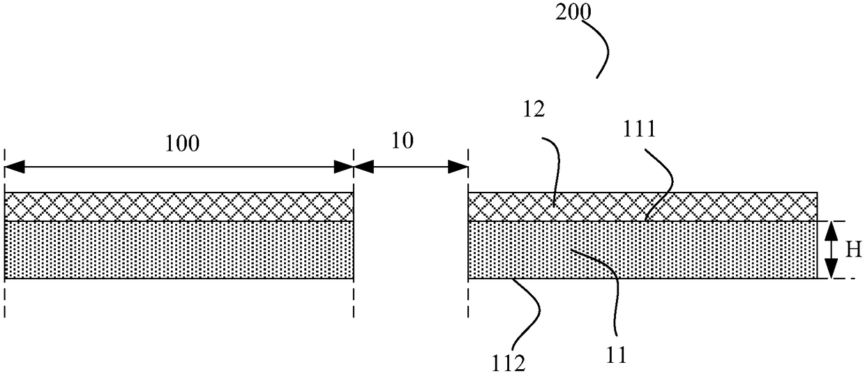 Curved surface touch screen and manufacturing method thereof