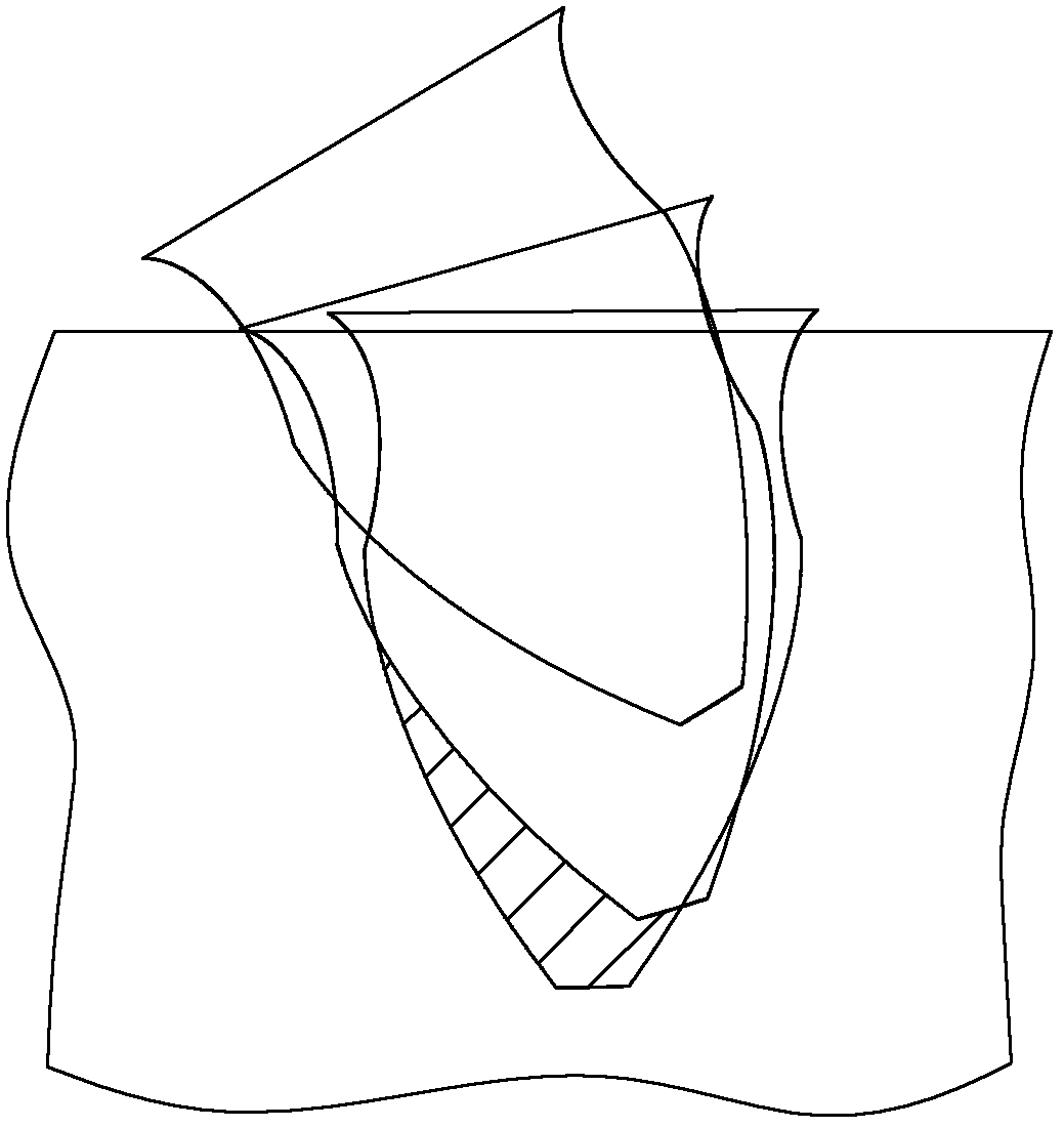 Gear shaping method based on equal cutting area