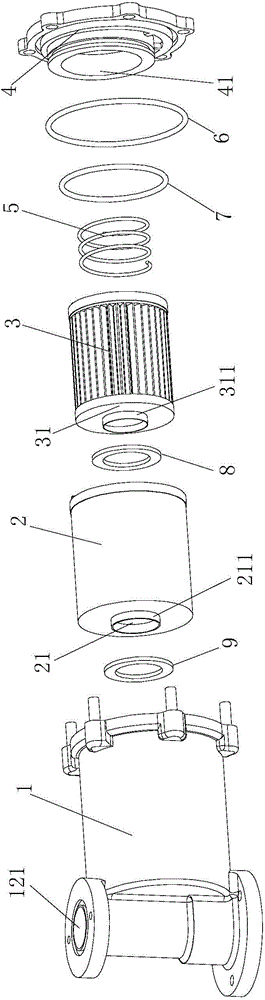 a fluid filter