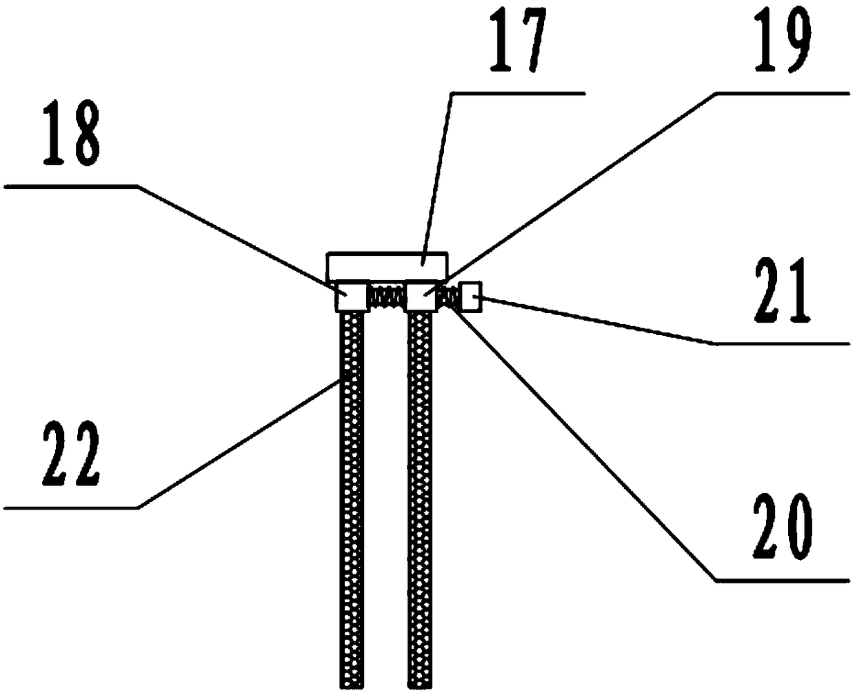 Rotary steel-pipe grinding device