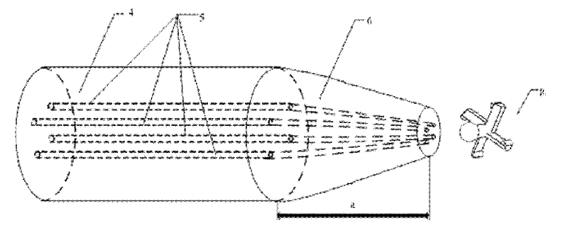 Micro stirrer driven by a multi-core fiber