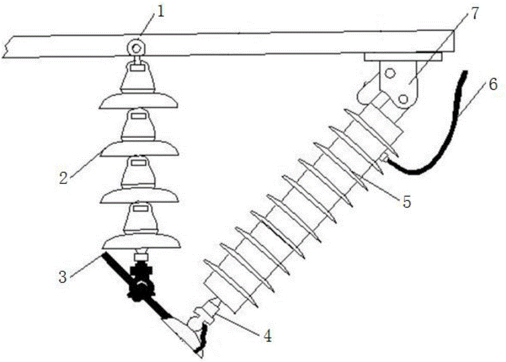 Lightning protection method for line terminal