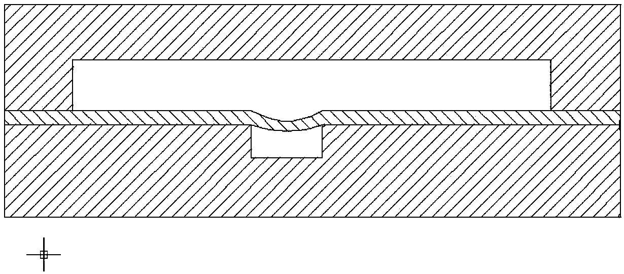 Micro-fluidic chip capable of realizing flow rate relying avoidance of liquid drip dimension