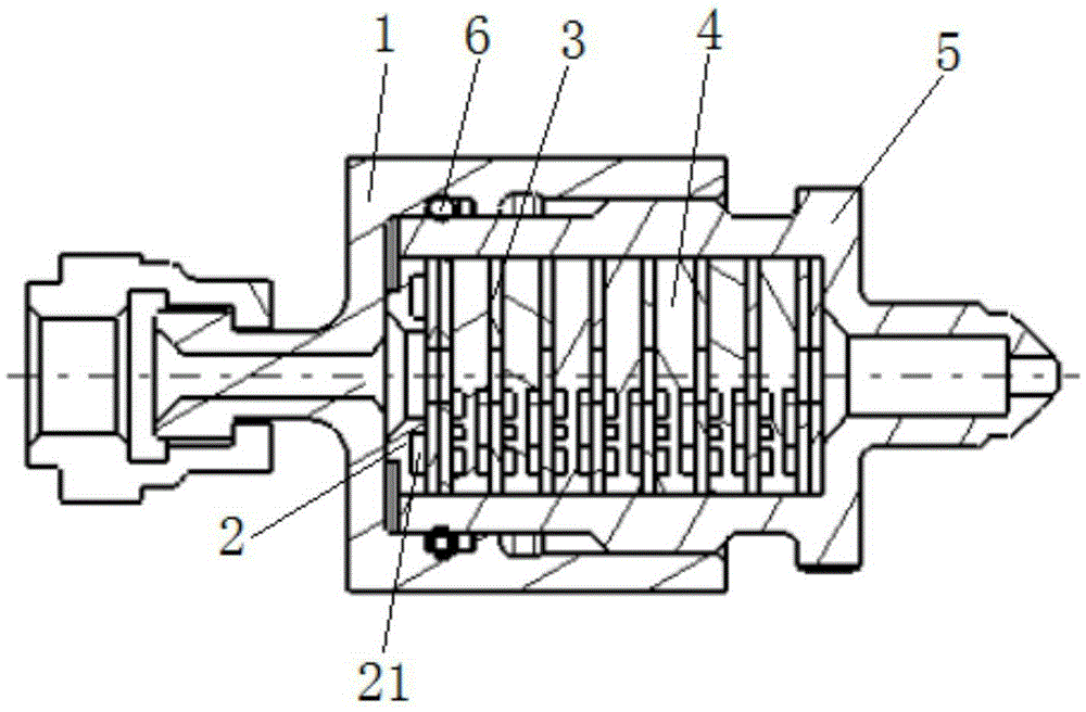 Flow limiting valve