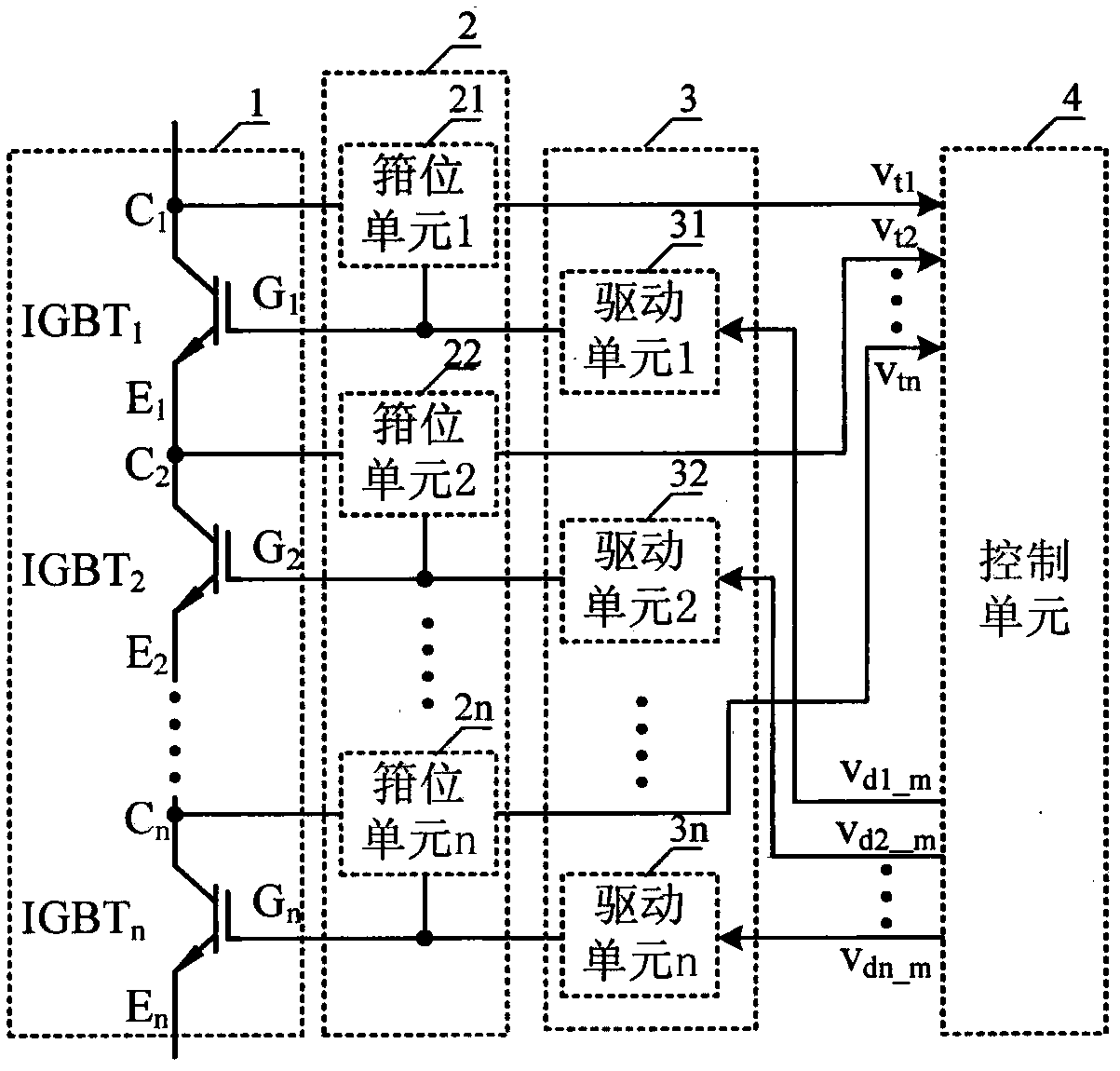 A kind of igbt series voltage equalization control method