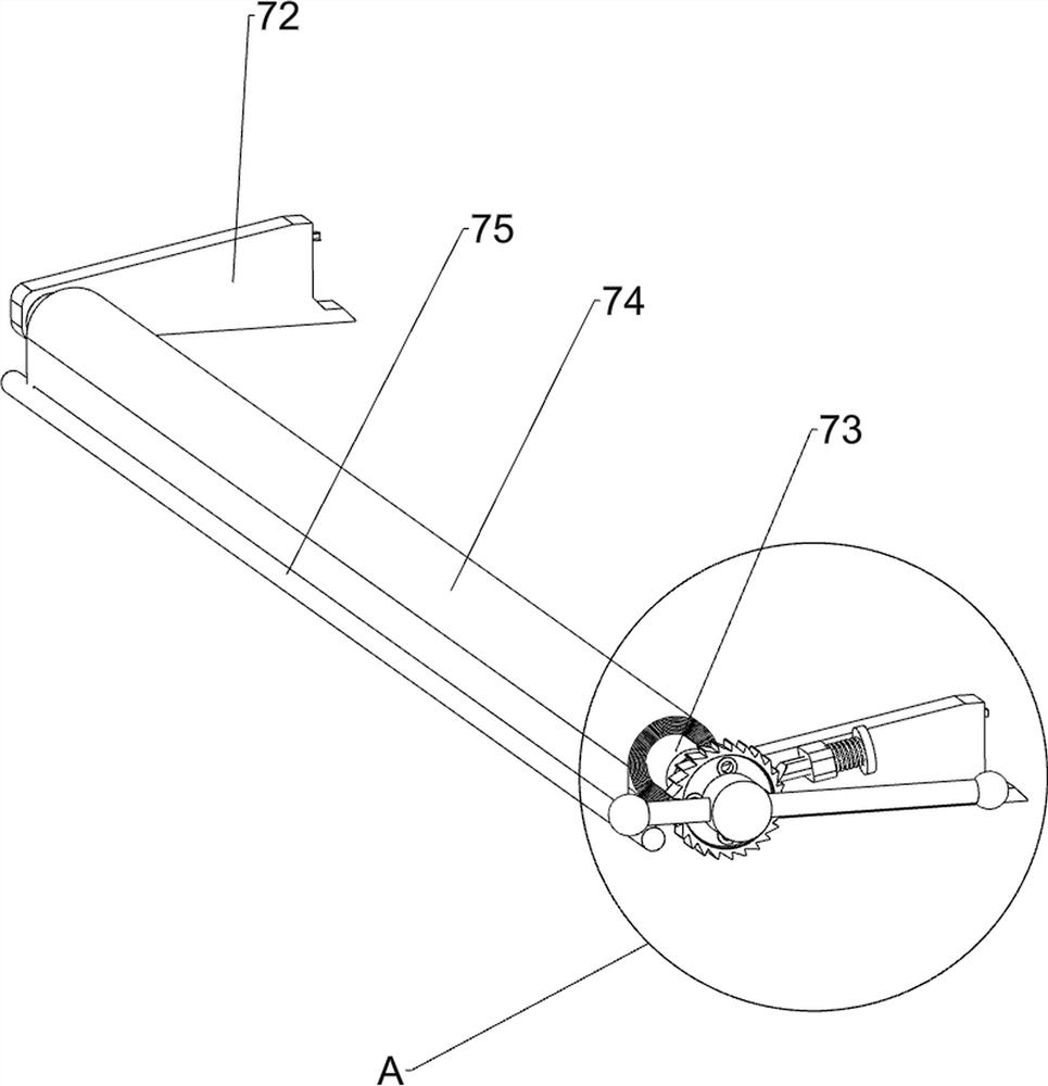 A gynecological hospital bed that is convenient for changing sheets