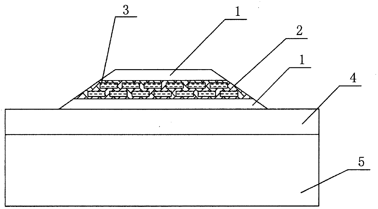 Permafrost subgrade structure based on hydrothermal phase change principle and construction method thereof