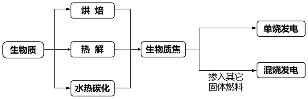 A method of using biomass coke to reduce emission and combustion of particulate matter