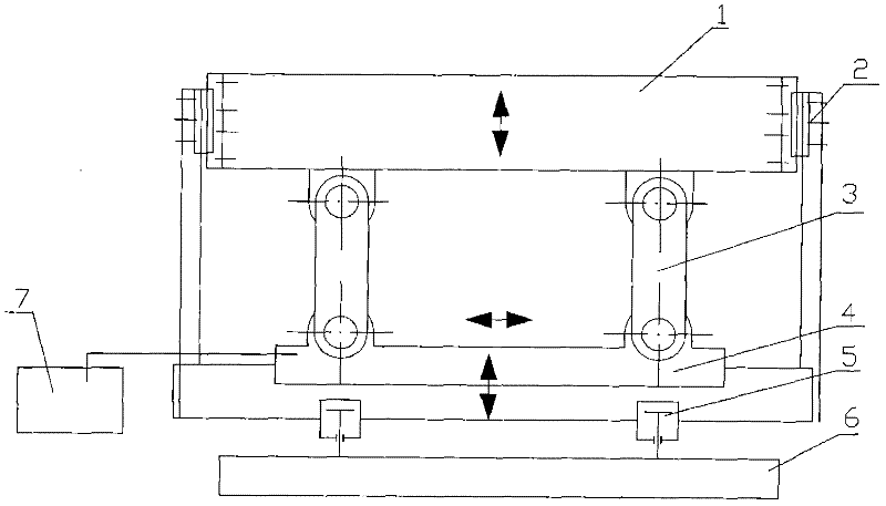 Numerical pressure-controllable gold blocking die cutting platform