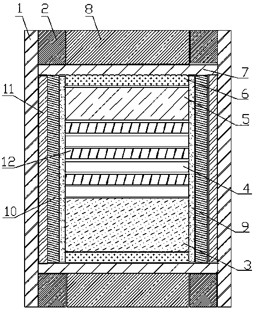 A synthetic block of colorless diamond for artificial synthetic jewelry and its synthetic method