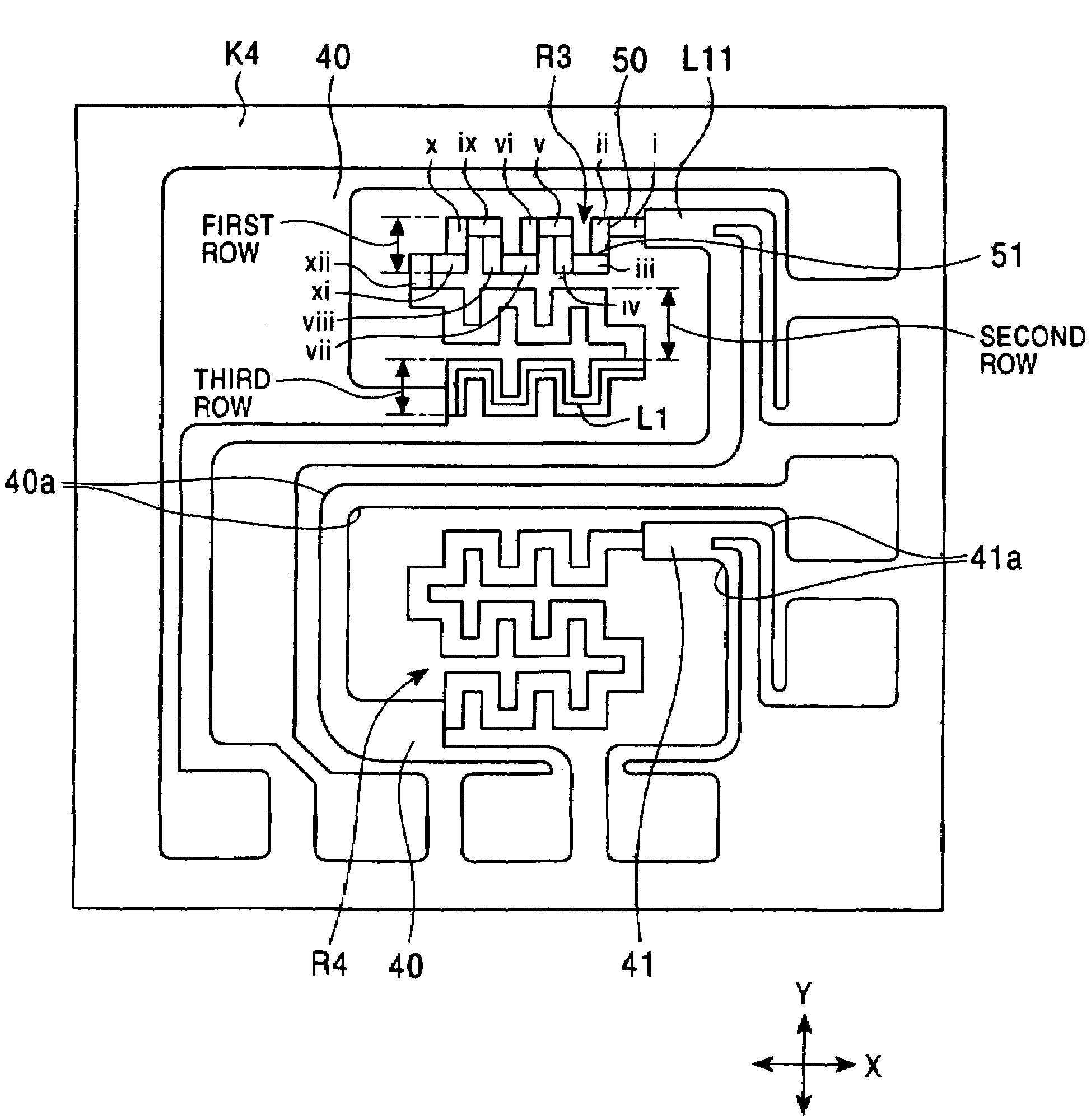 Angle sensor having low waveform distortion