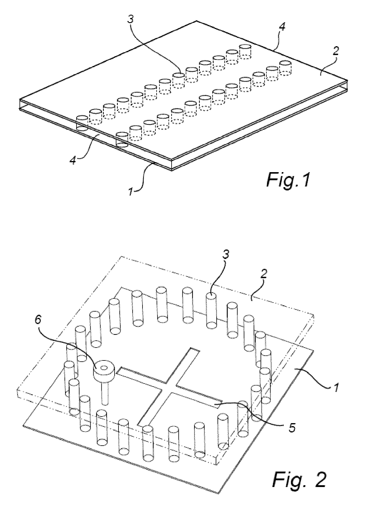 Microwave or millimeter wave RF part realized by die-forming