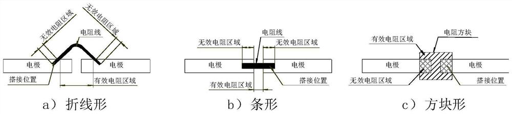 Method for preparing 3D printing resistor and adjusting resistance value