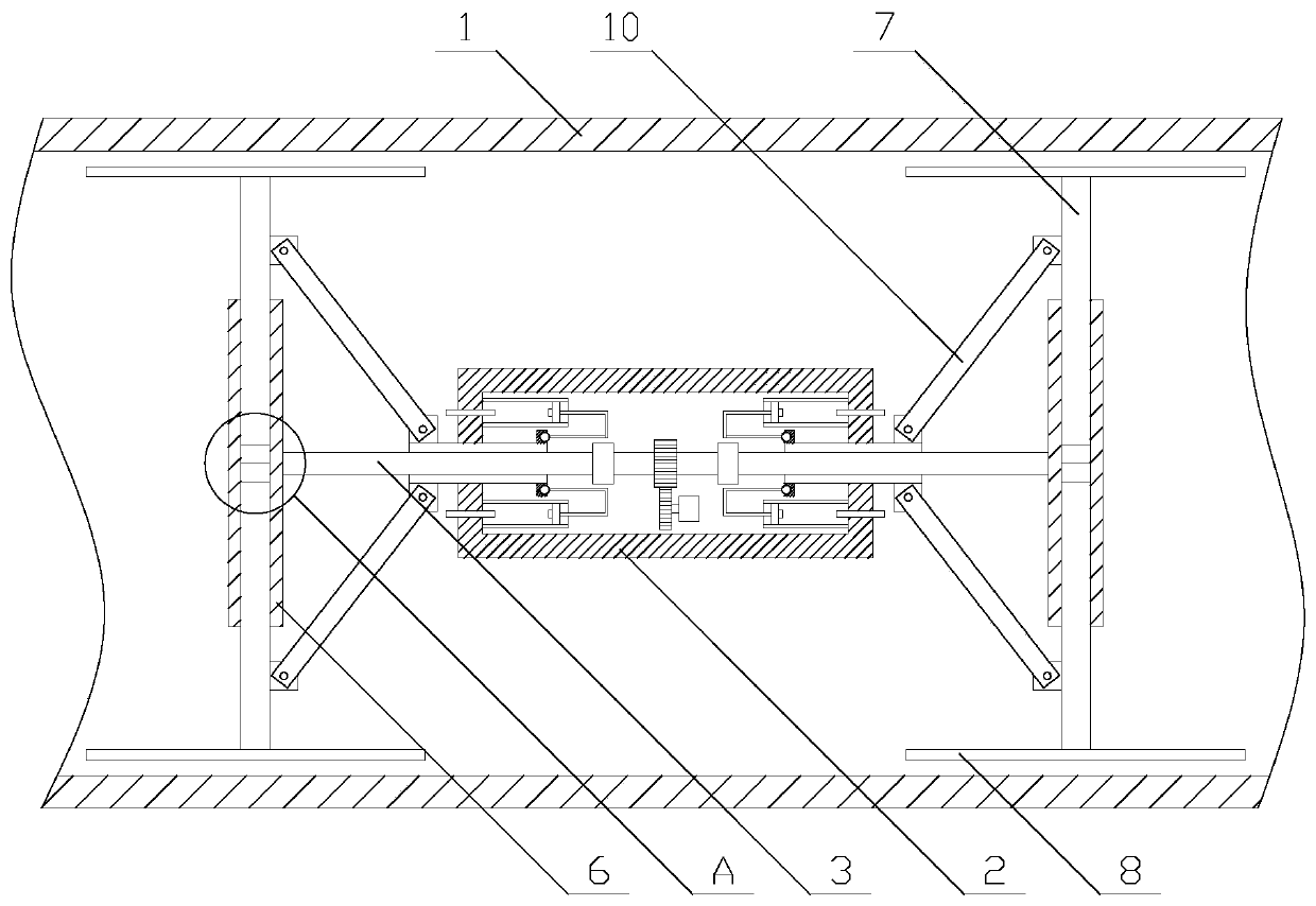 High-reliability pipeline transportation device used at severe cold area