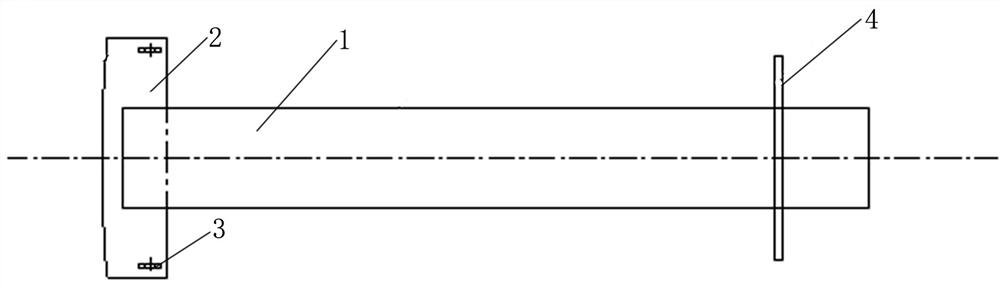 Ovality adjusting tool for flange of wind power tower drum and manufacturing and application method of ovality adjusting tool