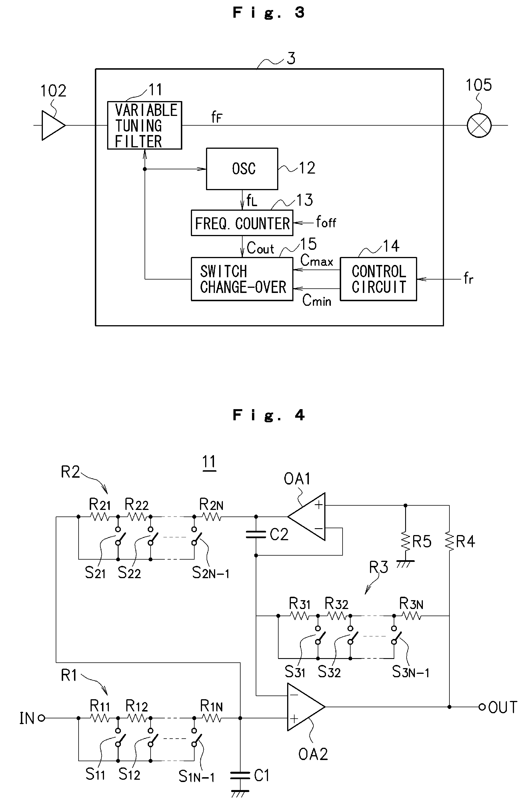 Antenna input tuning circuit