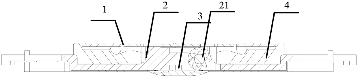 Foldable support device and foldable flexible display device