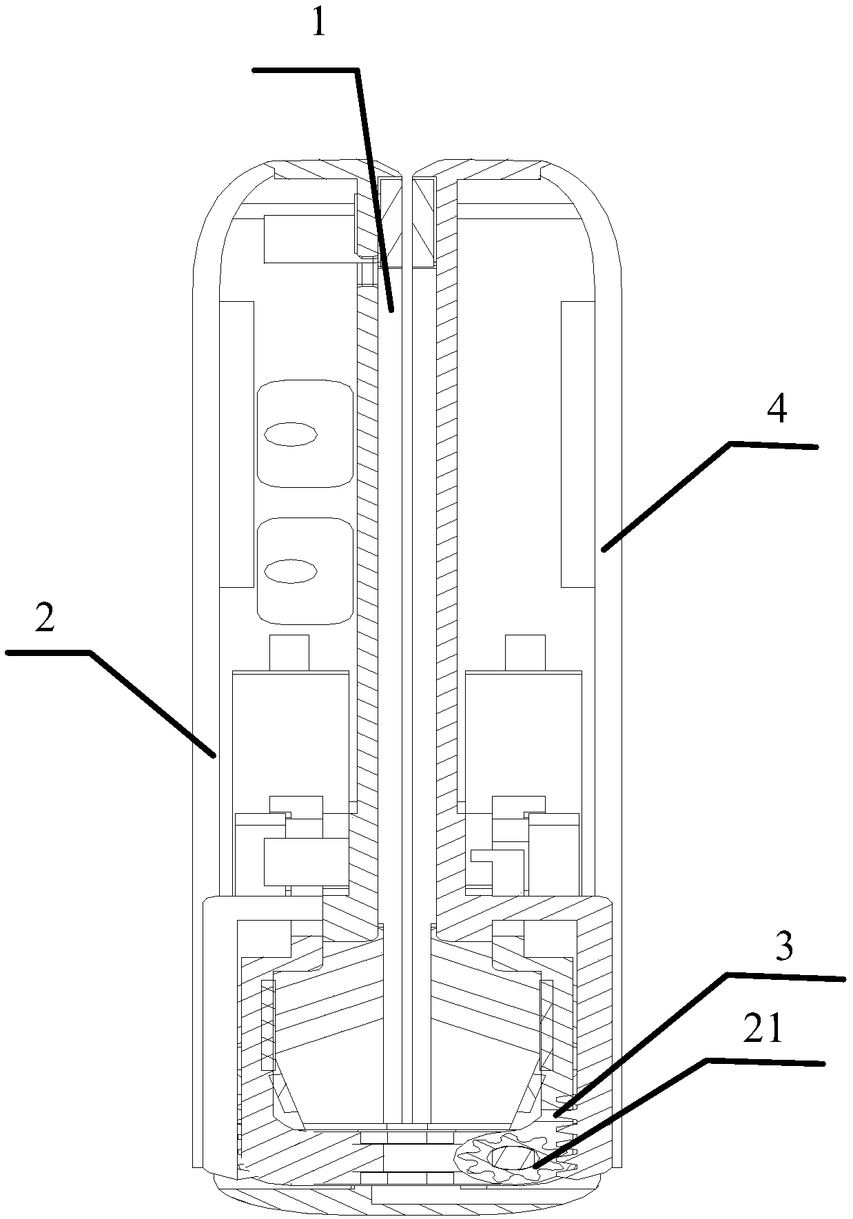 Foldable support device and foldable flexible display device