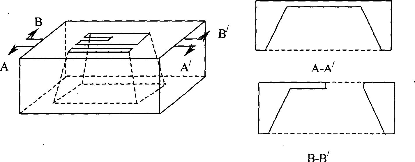 Micro bridge resonator temp ecompensation structure