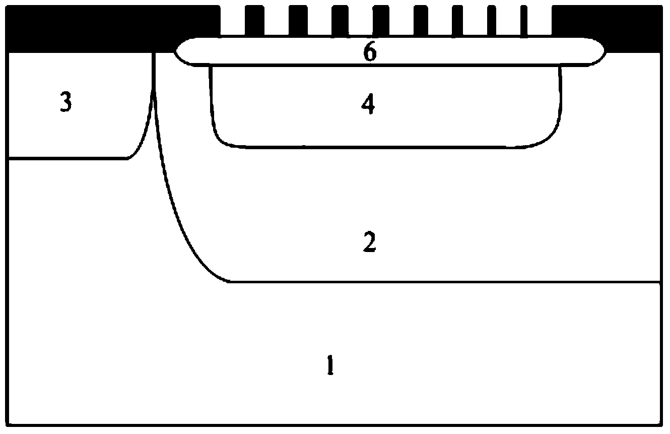 Horizontal high-voltage device and manufacturing method of horizontal high-voltage device