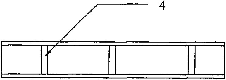 Compound sandwich wall and fabrication process and component thereof