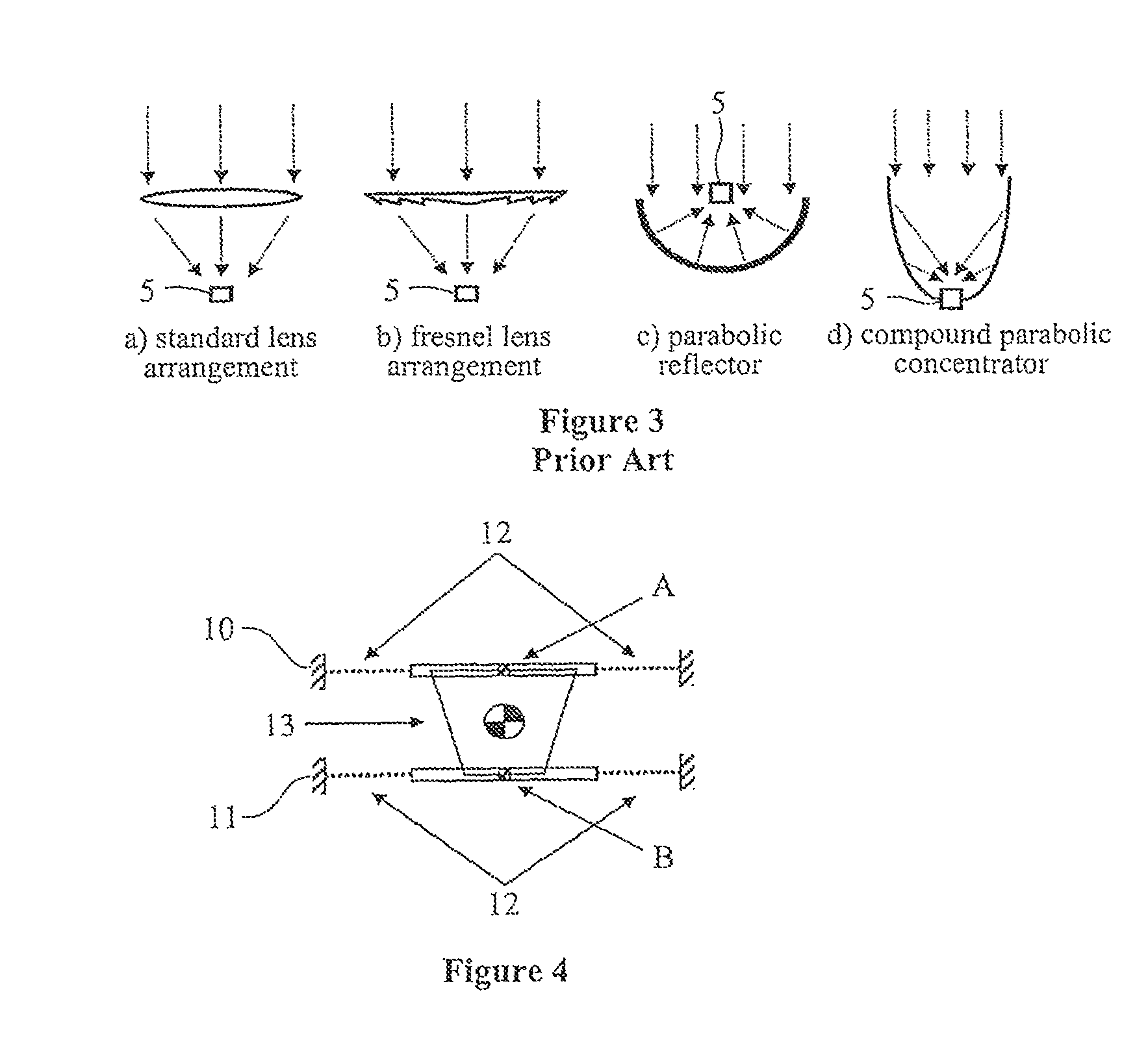 Device for driving a light receiving element to track a light source