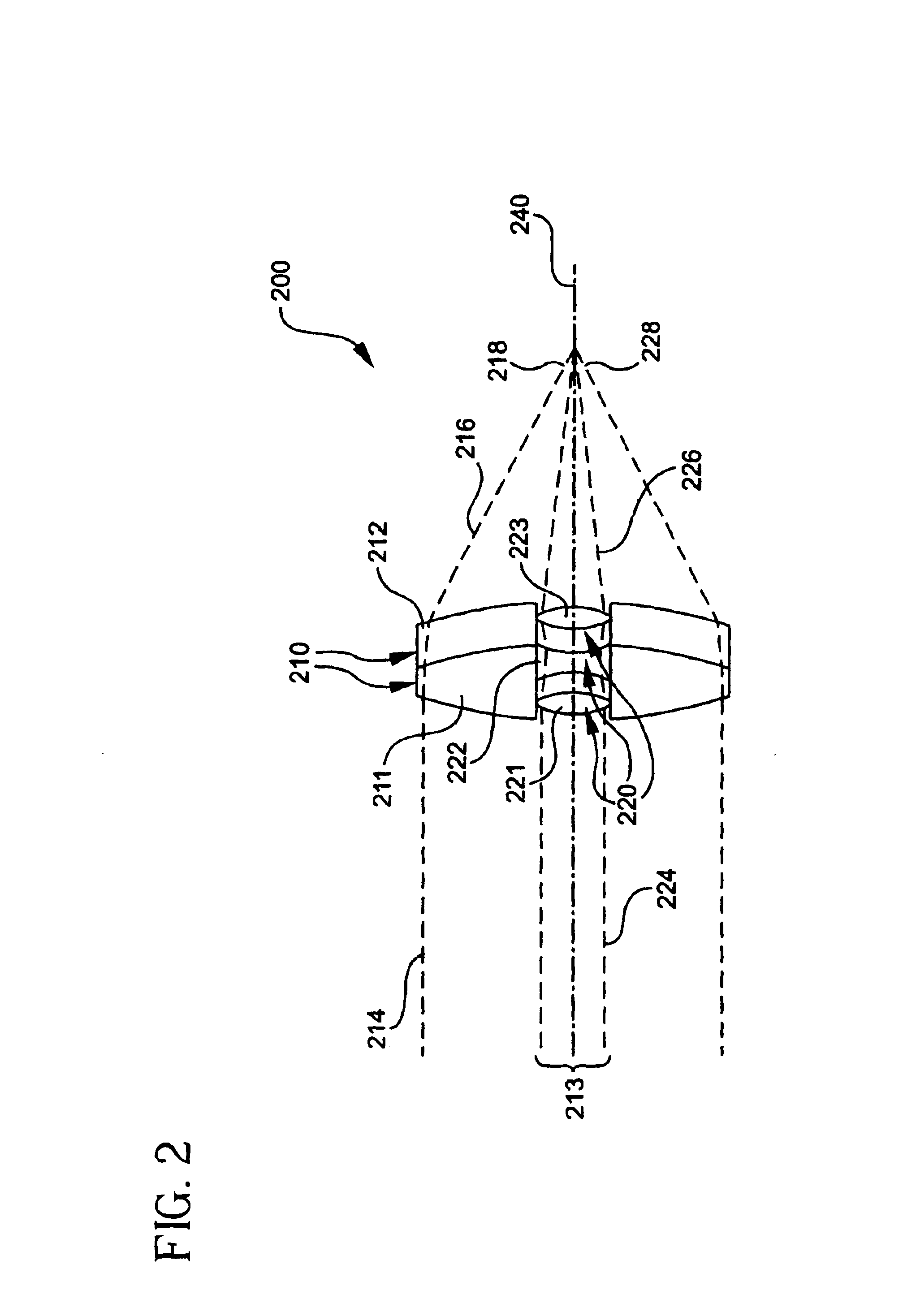 Dual-band lens