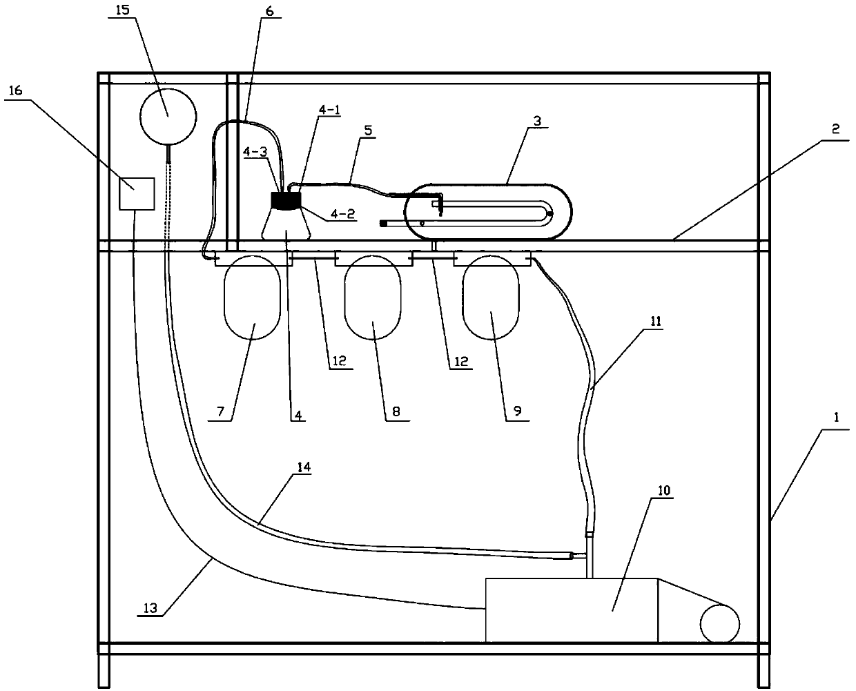 Drawing platform and cleaning detection method using same