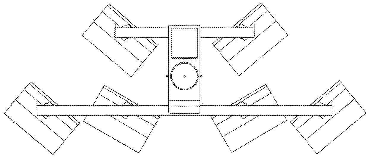 Apparatus, method, and system for tilted pole top fitter