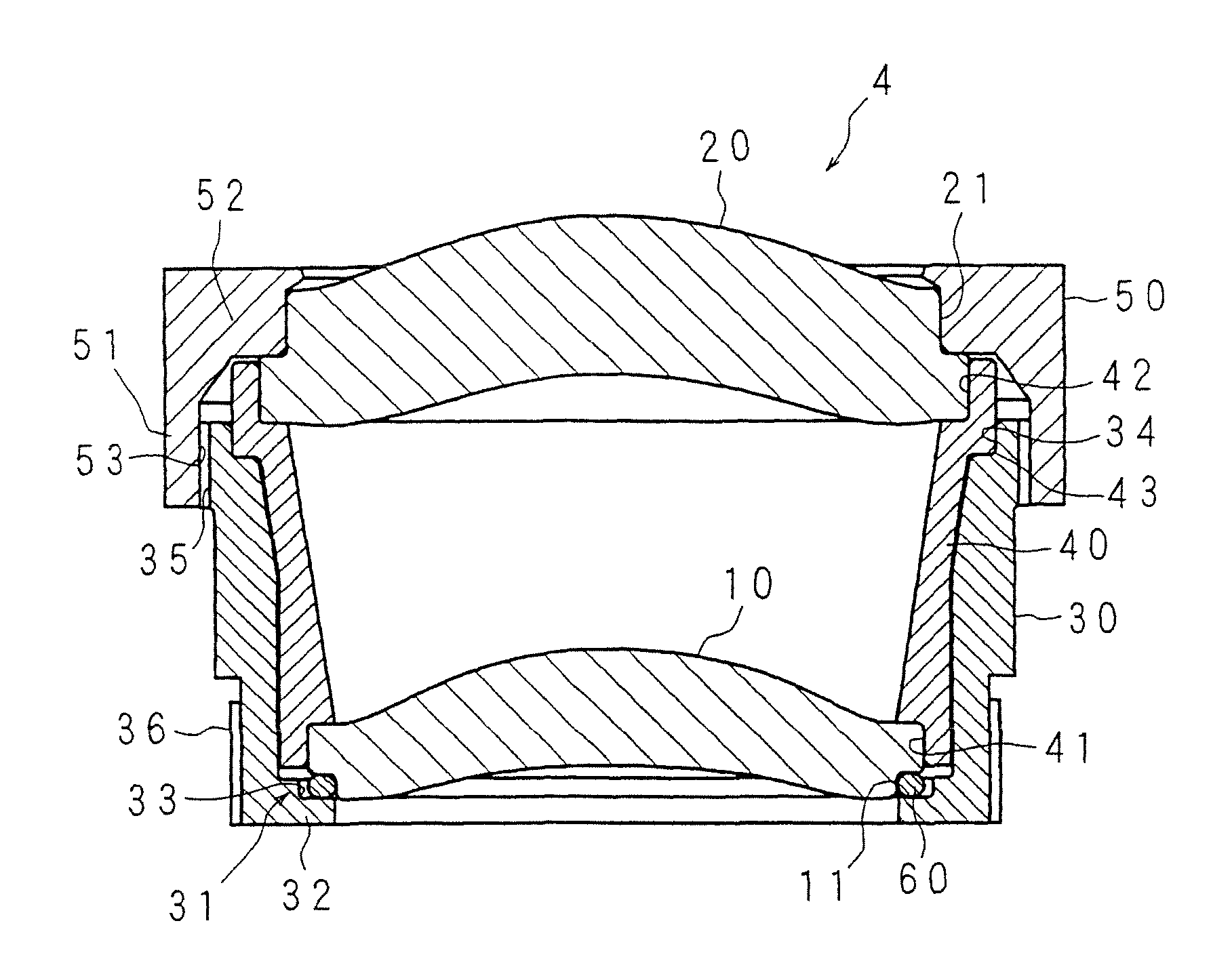 Lens unit and vehicle-mounted infrared lens unit