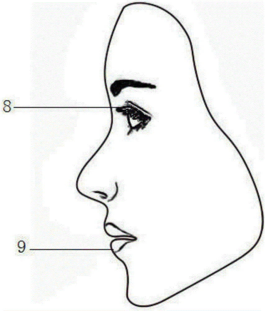 3D printing make-up mask and manufacturing method thereof