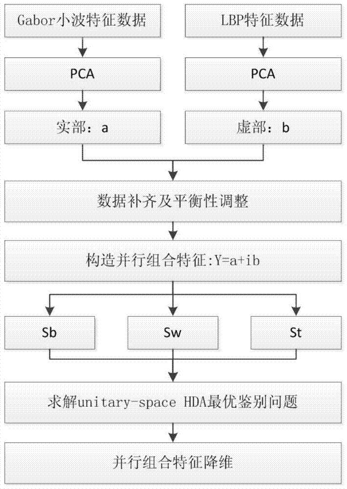 A Facial Expression Recognition Method Based on Two-step Dimensionality Reduction and Parallel Feature Fusion