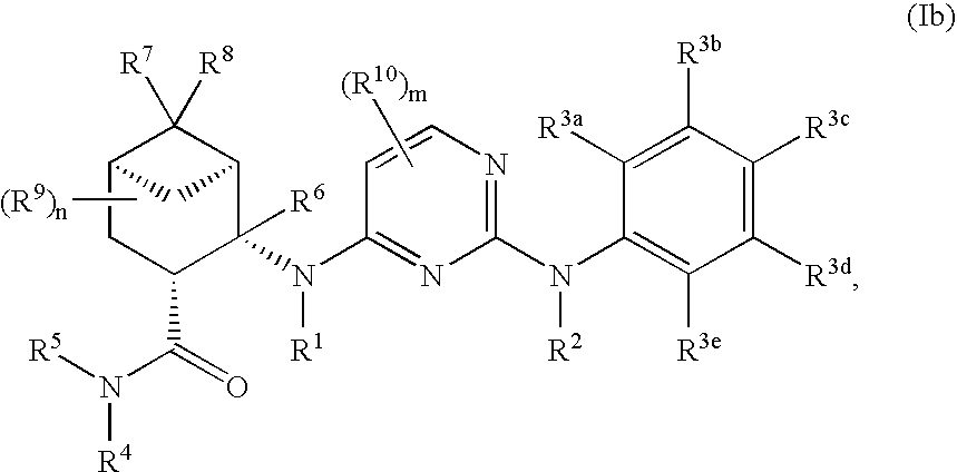 Pinane-substituted pyrimidinediamine derivatives useful as Axl inhibitors