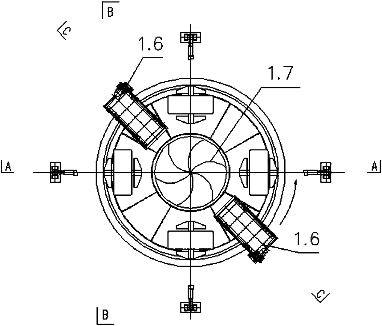 Process for recycling waste concrete aggregate and cementing material