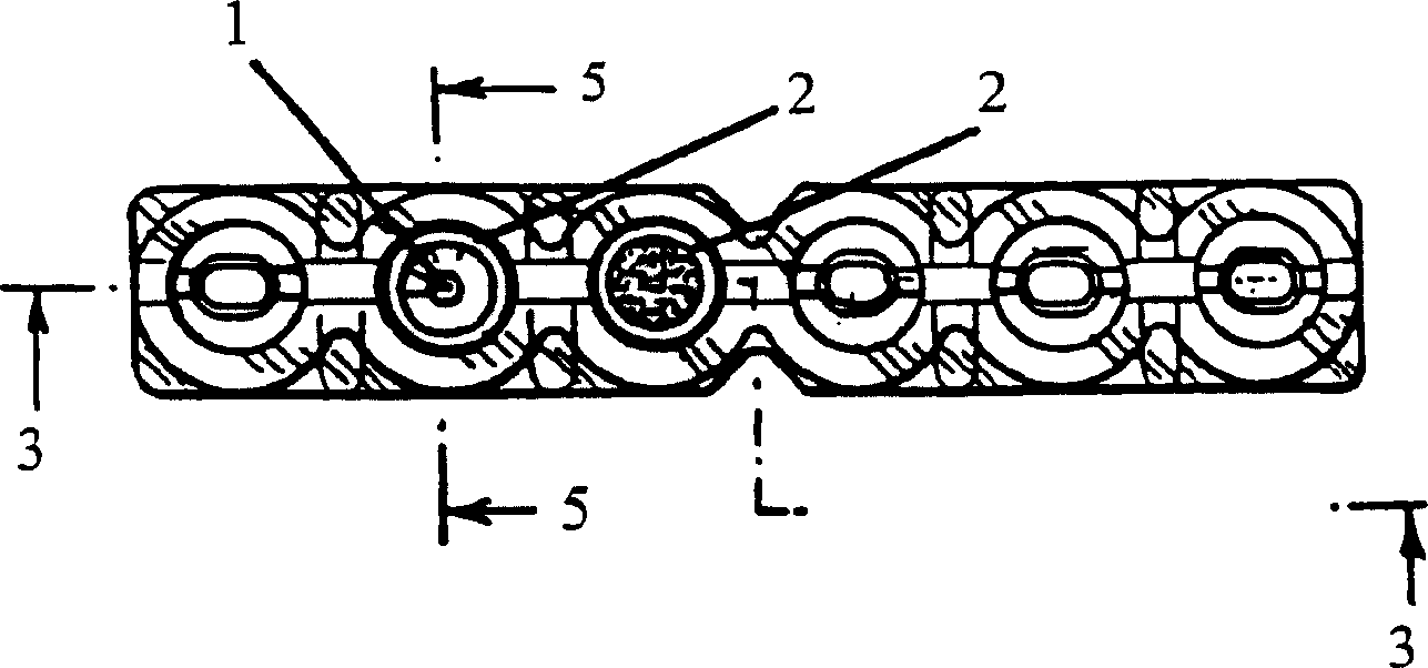 Agglutination reaction and separation vessel