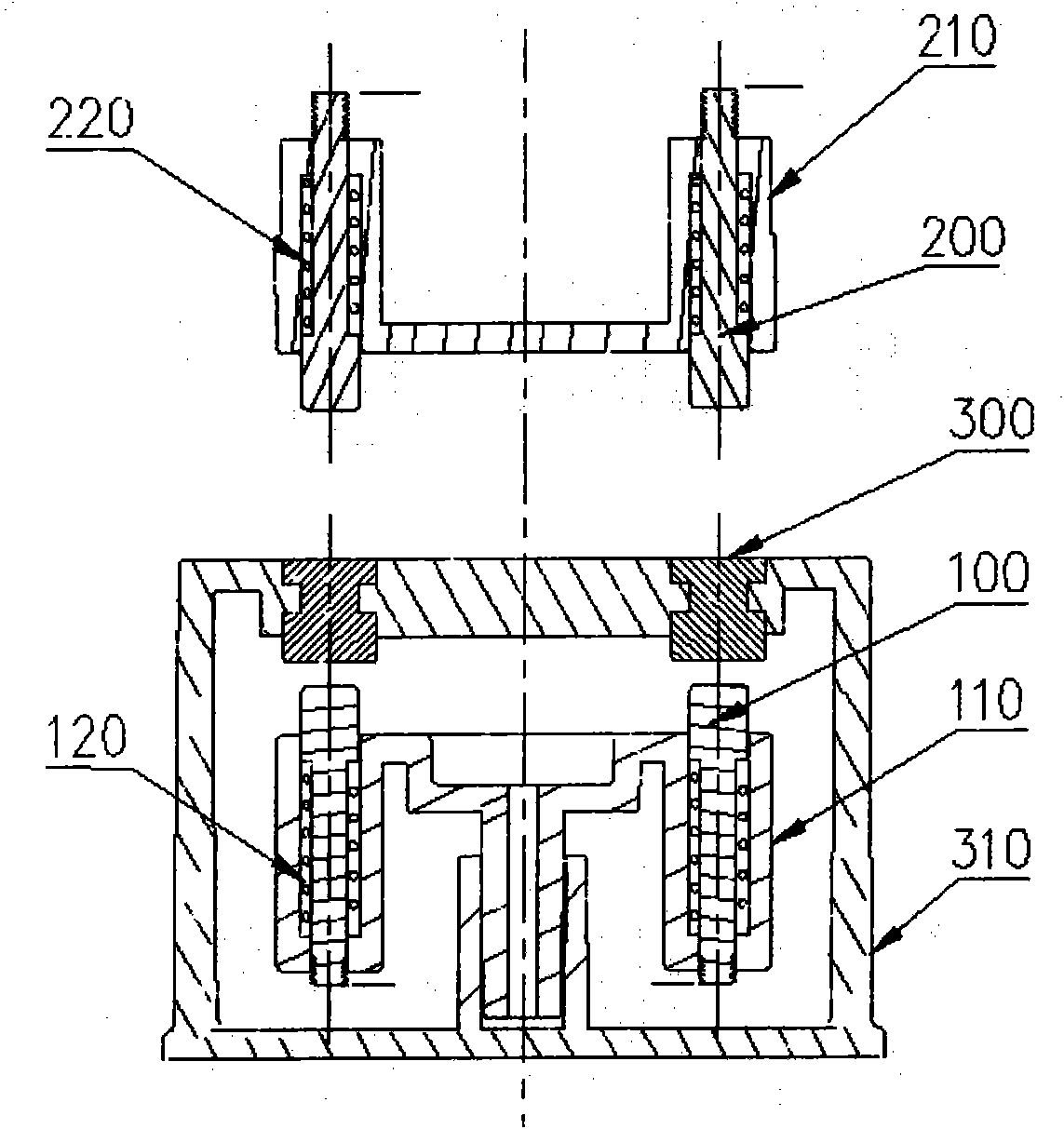 Ground power supply connecting device