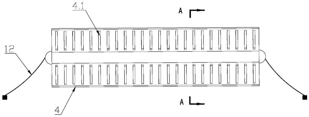 Rotating spoiler breakwater and its wave-proof floating unit