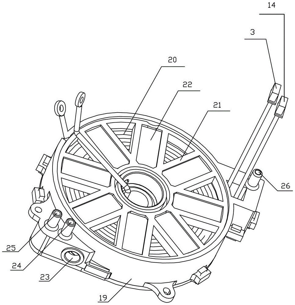 Water flow constant temperature heating method and water flow constant temperature heating device specially for intelligent toilet