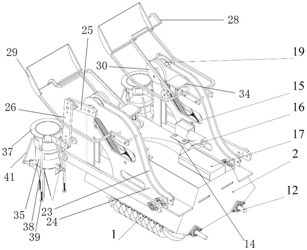 Device and method for transplanting seedlings in dry land