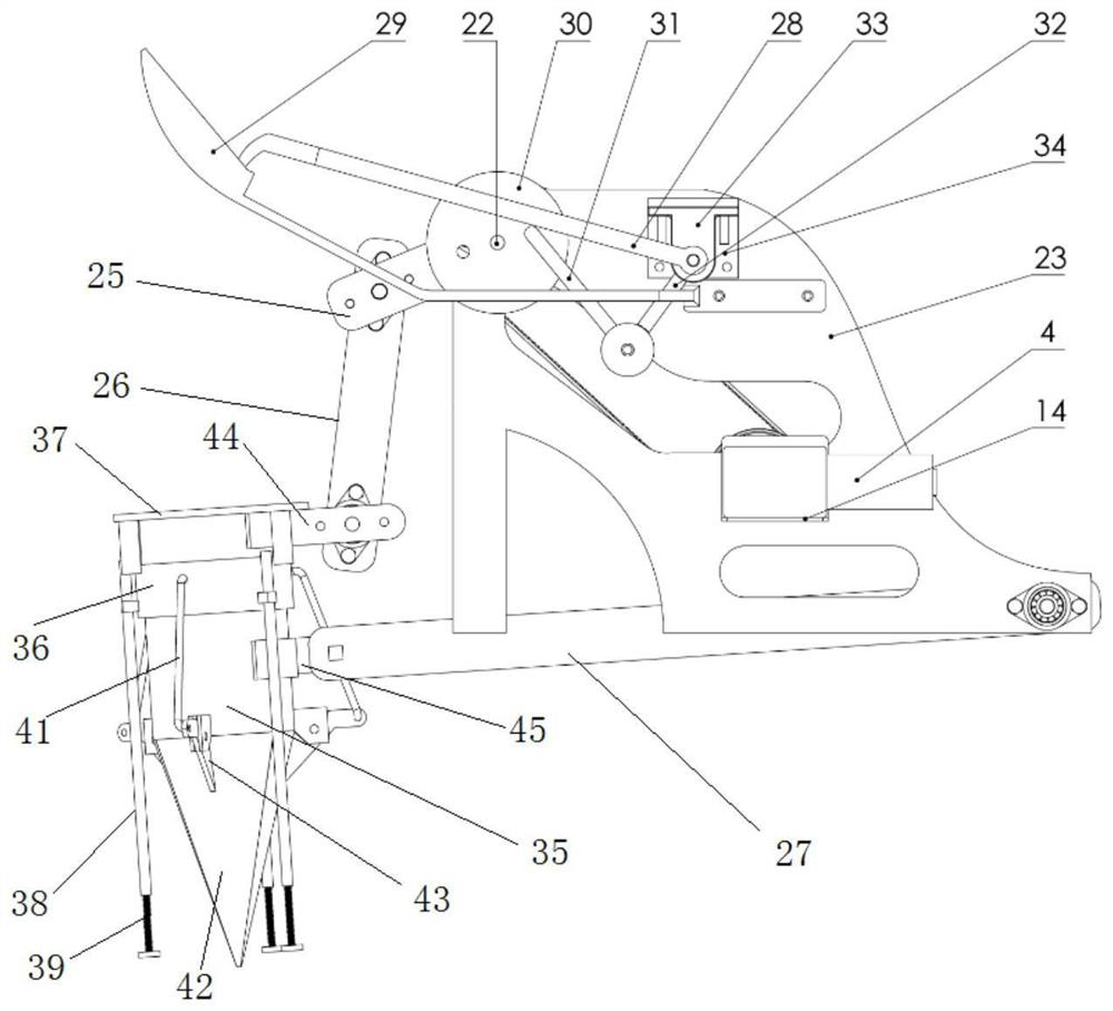 Device and method for transplanting seedlings in dry land