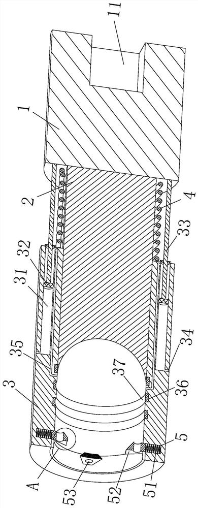 Pneumatic hot riveter head