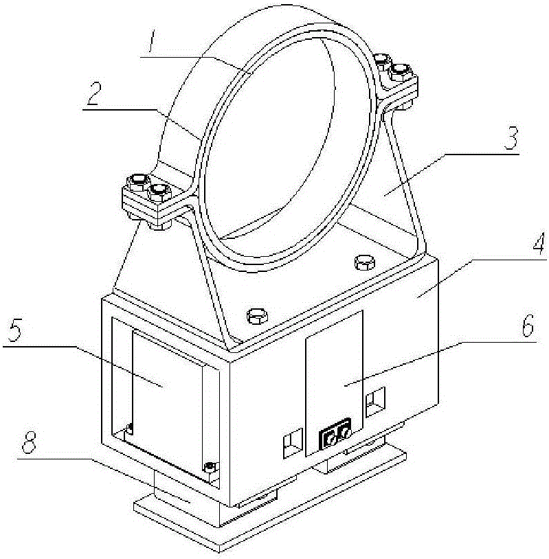 Intelligent shock absorber of pipeline