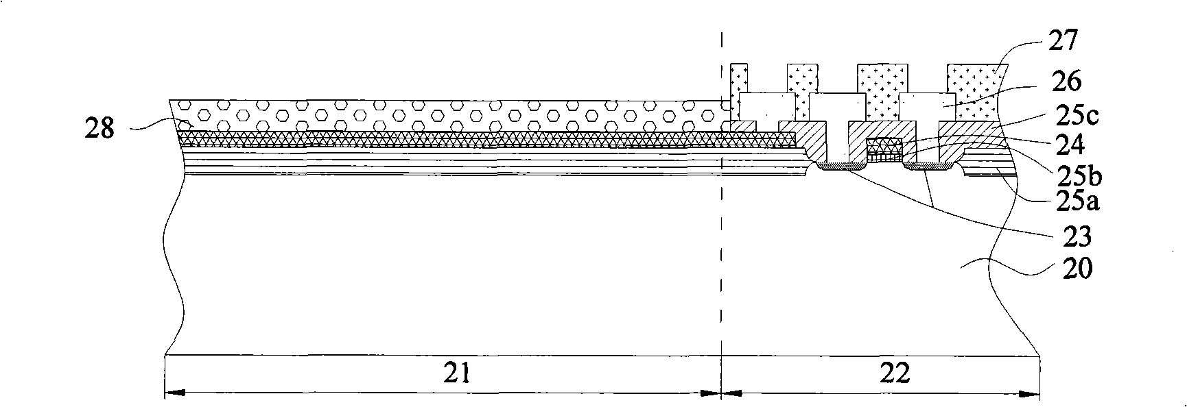 Integrated preparation method for integrated circuit and capacitance type micro-silicon microphone single slice as well as chip