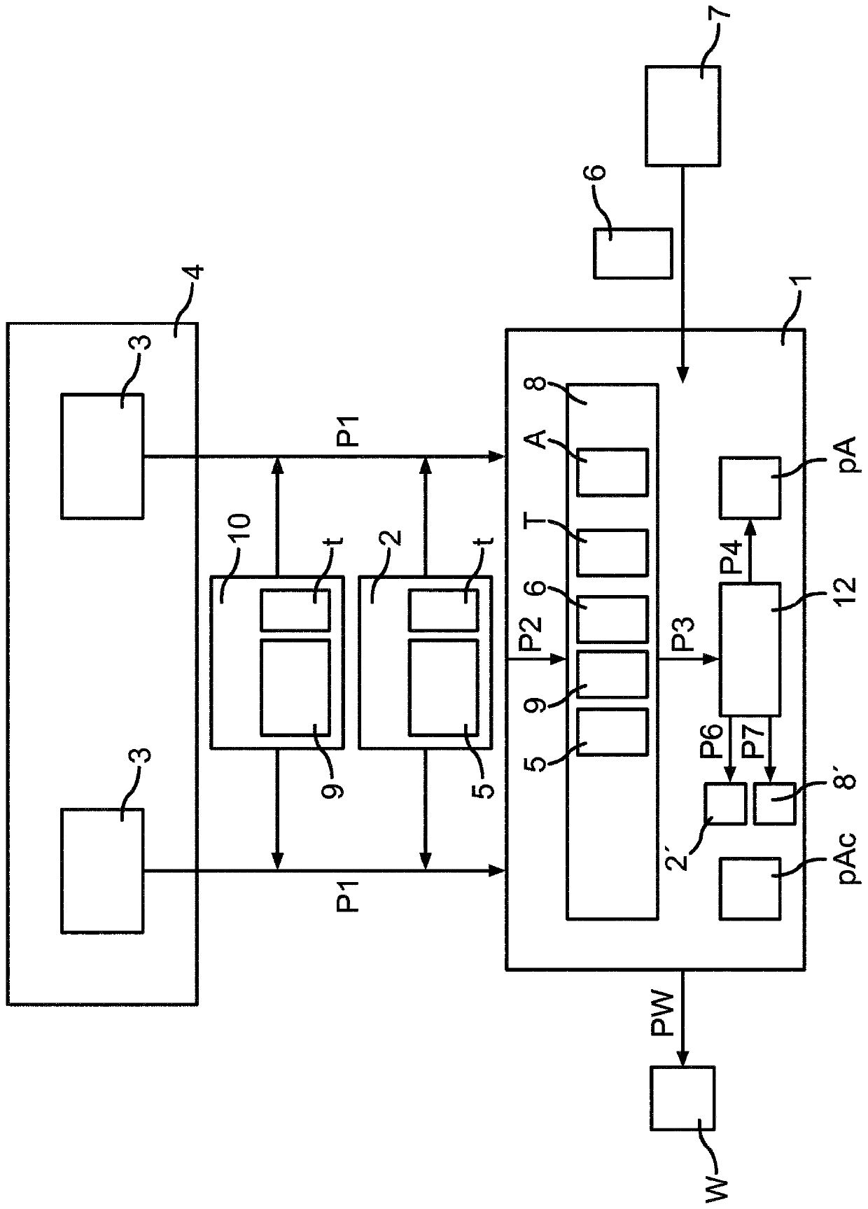 Method for detecting and determining a failure probability of a radio network and central computer